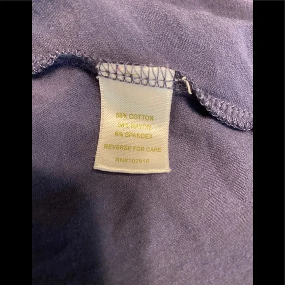 Garnet Hill Blue Ruffle Front Dress - Picture 6 of 8